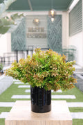 green artificial mini privet leaf 14 stem in vase Egypt