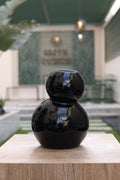 vintage rare black glass vase Egypt