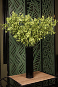 artificial green flower in glass vase Egypt